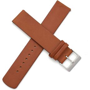 20mm Interchangeable Genuine Leather Watch Strap Replacement for Skagen