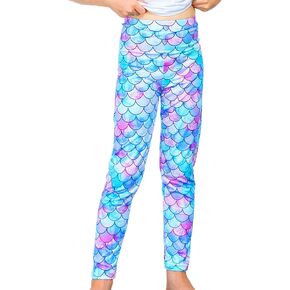 Girl Unicorn Leggings Kid Rainbow Legging Tights Trousers Slim Long Pants