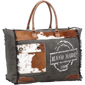 Myra Bag 100% HANDMADE PRINT WEEKENDER BAG in Saudi Arabia