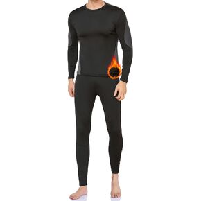 ملابس داخلية حرارية من WEERTI للرجال طويلة جونز مع طبقة أساسية رياضية مبطنة بالصوف معدات الصيد في الطقس البارد والشتاء in Kuwait