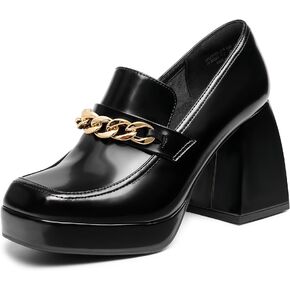 أحذية DREAM PAIRS النسائية الأنيقة ذات الكعب المكتنز مع كعب منخفض، منصة مريحة للعمل كاجوال للمكتب والعمل in Kuwait