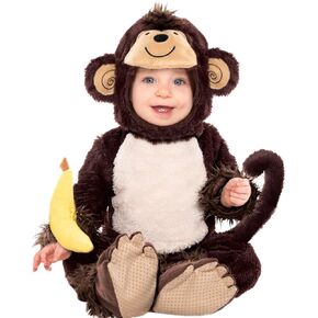 Baby Monkey Around Costume - Infant 0-6 Months, 1 Pc in Saudi Arabia