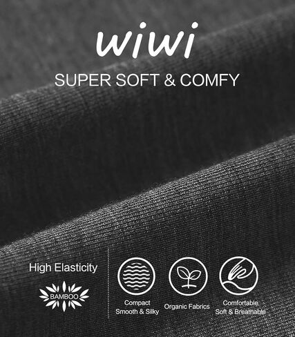 WiWi المرأة الخيزران فسكوزي بيجامة بلايز لينة مغرفة الرقبة قميص النوم فضفاضة طويلة الأكمام تي شيرت المتسكعون S-XXL in Kuwait