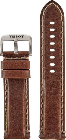 Tissot T852044980 22mm Lug Brown Leather Strap in Saudi Arabia