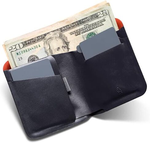 حافظة Bellroy Apex Note - (محفظة جلدية مصبوبة قابلة للطي، محمية بتقنية RFID) - أونيكس in Kuwait