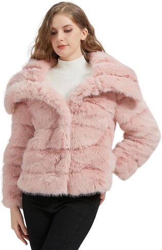 GRAN ORIENTE Women Faux Fur Fleece Coat in Kuwait