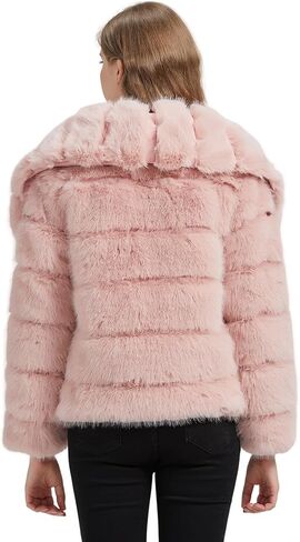 GRAN ORIENTE Women Faux Fur Fleece Coat in Kuwait