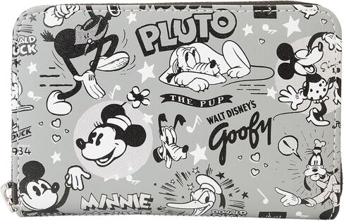 Loungefly Disney 100: Black and White Vault Mini-Backpack, Amazon Exclusive in Saudi Arabia