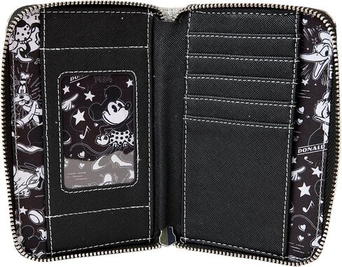 Loungefly Disney 100: Black and White Vault Mini-Backpack, Amazon Exclusive in Saudi Arabia