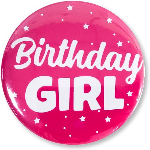 It's My Birthday Button Baby Kids Boy Girls Happy Birthday Badge Pins,Women or Men Birthday Badges Party Decorations Favors Supplies (Blue-White) in Kuwait