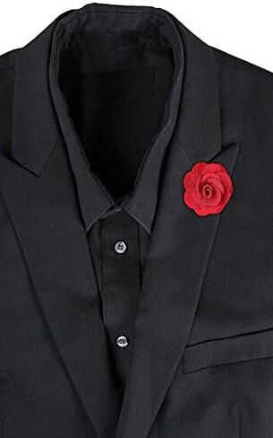 Flairs New York Gentleman's Essentials Premium مصنوع يدويًا على شكل زهرة على شكل بوتونيير in Kuwait