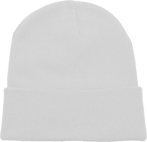 Unisex Knit Soft Warm Cuffed Beanie Hat Winter Camo Hats for Men Women in Kuwait