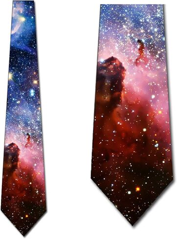 Three Rooker The Universe Ties Mens Space Astronomy Necktie in Saudi Arabia