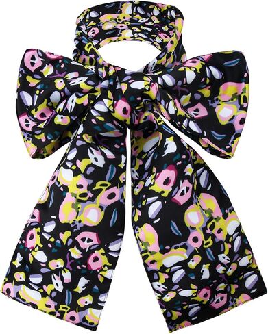 LINKOM The Hatter Bow Tie Women's Printed Scarf Alice Bowties Accessories for Halloween Party Cosplay in Saudi Arabia