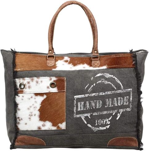 Myra Bag 100% HANDMADE PRINT WEEKENDER BAG in Saudi Arabia