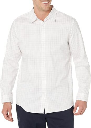Amazon Essentials Men's Slim-Fit Long-Sleeve Stretch Dress Shirt in Saudi Arabia