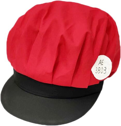 شعر مستعار بتصميم خلية الدم الحمراء مع قبعة باللون الأحمر من JCvCX Anime Cellat Work, قبعة., One Size in Kuwait
