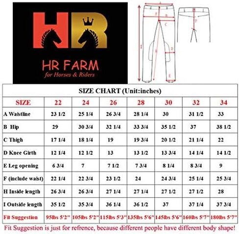 HR Farm - سراويل متوسطة الارتفاع أصلية بمقعد كامل للسيدات in Kuwait