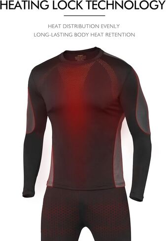 ملابس داخلية حرارية من WEERTI للرجال طويلة جونز مع طبقة أساسية رياضية مبطنة بالصوف معدات الصيد في الطقس البارد والشتاء in Kuwait