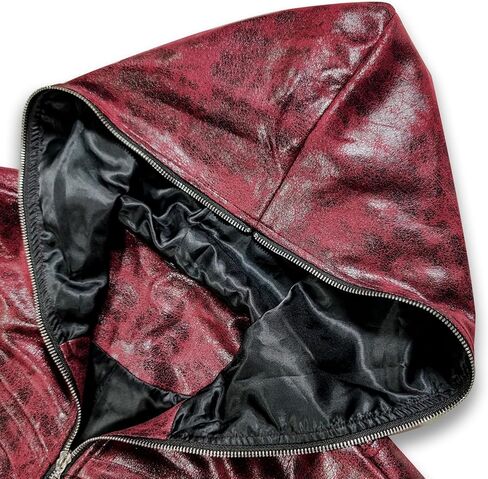 Thopil Men's Faux Leather Steampunk Jacket Gothic Victorian Frock Coat Costume in Kuwait