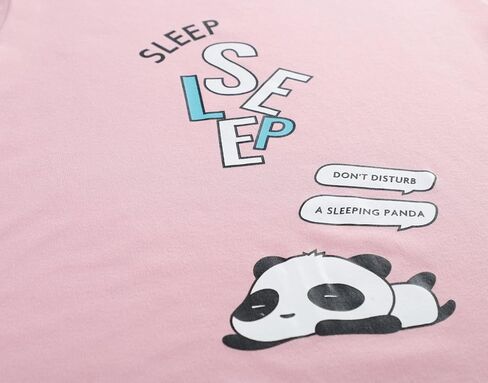 Vopmocld Big Girls' Lovely Sleepy Panda Sleepwears Cute Cartoon 2PCS Pajama Sets in Saudi Arabia