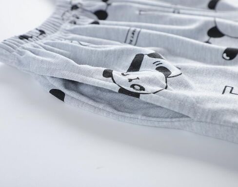 Vopmocld Big Girls' Lovely Sleepy Panda Sleepwears Cute Cartoon 2PCS Pajama Sets in Saudi Arabia