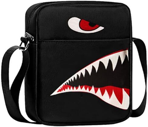 حقيبة كتف للرجال، حقيبة ظهر صغيرة للهاتف المحمول، حقيبة ماسنجر للرجال، حقائب كروس، اسود, أسود in Kuwait