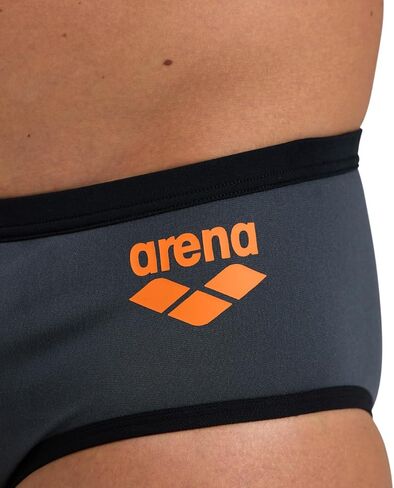 ARENA One Men's Big Logo Seamless Swim Brief MaxLife Pool Practice Athletic Swimsuit Short Training Bathing Suit Swimmers in Kuwait