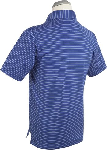 Bobby Jones Golf Apparel - بولو جولف بأكمام قصيرة مخططة من Performance RTJ Cypress للرجال in Kuwait