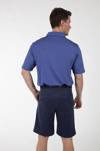Bobby Jones Golf Apparel - بولو جولف بأكمام قصيرة مخططة من Performance RTJ Cypress للرجال in Kuwait