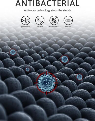 قمصان بولو Hiverlay للرجال بياقة بسحاب وأكمام طويلة وقصيرة قميص جولف كاجوال سريع الجفاف للتنس T Pique UPF 50+ in Kuwait