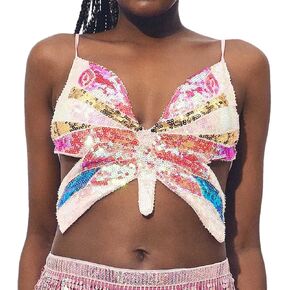 فيكراي بوهو المنسوجة المحاصيل الأعلى الجسم سلاسل شاطئ بيكيني سلسلة حمالة الصدر تسخير اكسسوارات الجسم مجوهرات للنساء والفتيات in Kuwait