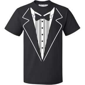 تي شيرت P&B Tuxedo White Funny للرجال in Kuwait