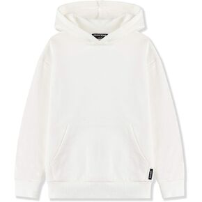 ALWAYSONE Kids Soft Brushed Fleece Hooded Sweatshirt Casual Sweater Jacket Athletic Pullover Hoodie for Boys Girls 3-12 Years