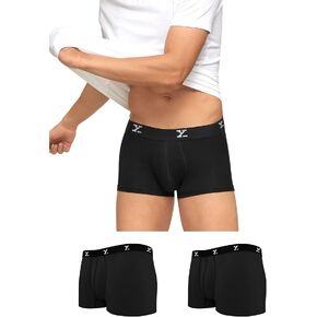 XYXX Men's Underwear Ace Intellisoft Micromodal Trunk Pack Of 3 in Saudi Arabia