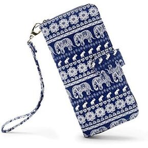 LOVESHE Women's Wallet RFID Blocking Zip Around Clutch Wristlet Clutch Wallet for Women in Saudi Arabia