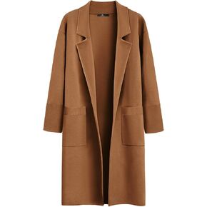 LILLUSORY Women's Long Dressy Cardigan Sweaters Fall Trendy Oversized Coatigan 2023 Knit Jacket Winter Coats in Saudi Arabia