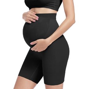 MUSIDORA Maternity Shapewear - Over Bump, Seamless Panties, Perfect for Photoshoot & Baby Showers Dress