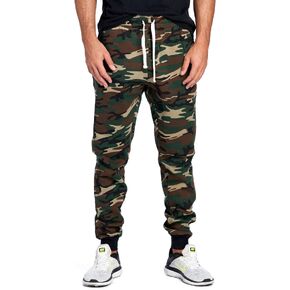 بنطال رياضي رجالي من PROGO USA من الصوف الأساسي Marled Jogger بخصر مطاطي