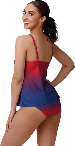 FOCO Buffalo Bills NFL Womens Gametime Gradient Tankini in Saudi Arabia