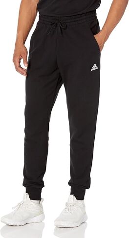 adidas Men's Essentials French Terry Tapered Cuffed Pants in Saudi Arabia