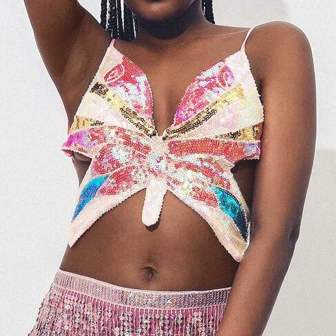 فيكراي بوهو المنسوجة المحاصيل الأعلى الجسم سلاسل شاطئ بيكيني سلسلة حمالة الصدر تسخير اكسسوارات الجسم مجوهرات للنساء والفتيات in Kuwait