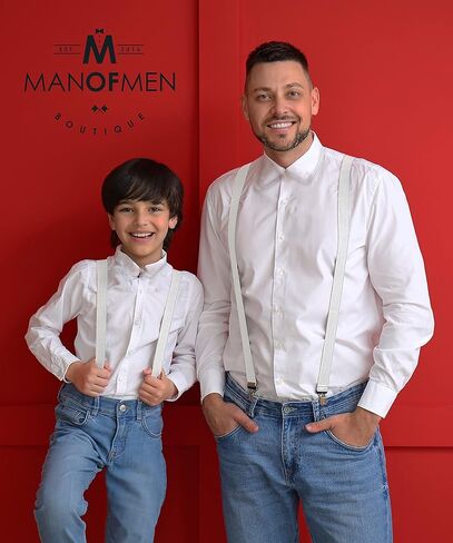 مان اوف مين حمالات بيضاء للرجال، حمالات للرجال، ابيض، مقاس واحد in Kuwait