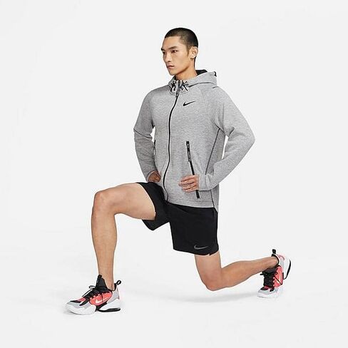Nike Pro Men’s Therma Fleece Sphere Max Jacket, Grey, LARGE in Saudi Arabia