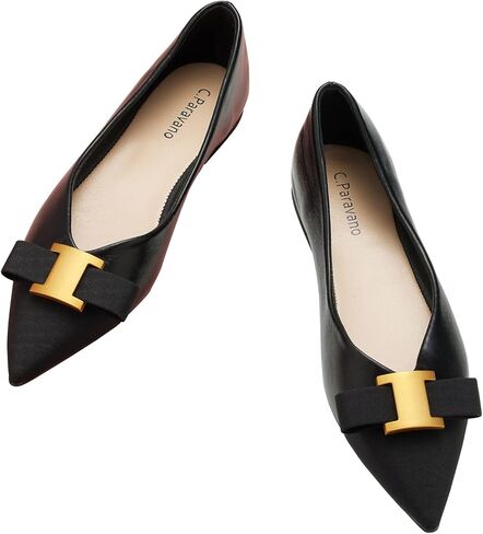 C.Paravano Flats for Women | Pointed Toe Flats | Ballet Flats | Women Shoes Dressy Comfortable in Saudi Arabia