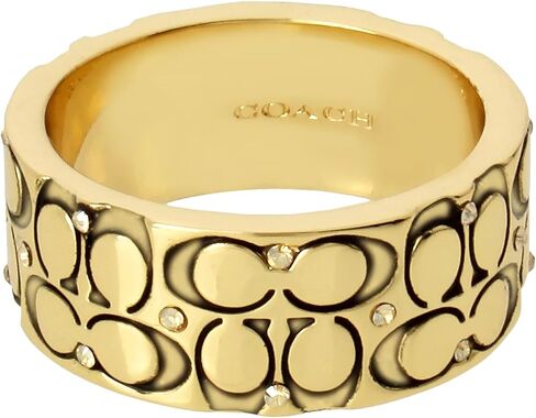 Coach Women's Signature Logo Quilted Band Ring in Saudi Arabia