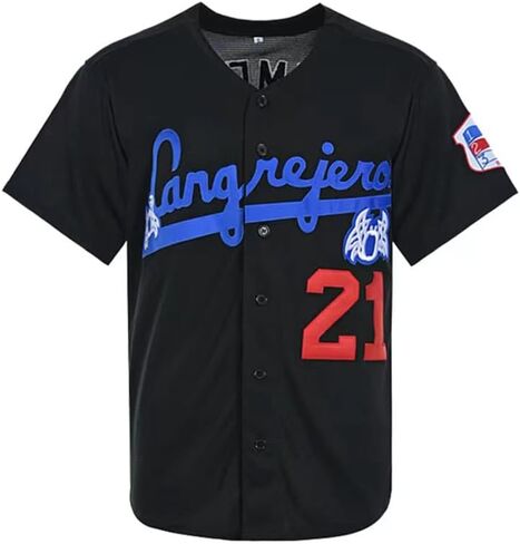 21 قمصان روبرتو كليمنتي للرجال Santurce Crabbers بورتوريكو البيسبول جيرسي مخيط 6 ألوان in Kuwait