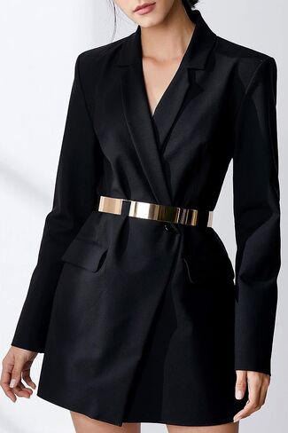 BABEYOND Metal Waistband Skinny Belt Adjustable Waist Strap Belt for Dress in Saudi Arabia