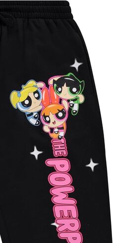 بنطال رياضي للسيدات من POWERPUFF GIRLS - بنطال رياضي Blossom Bubble وButtercup - بنطال رياضي للركض in Kuwait