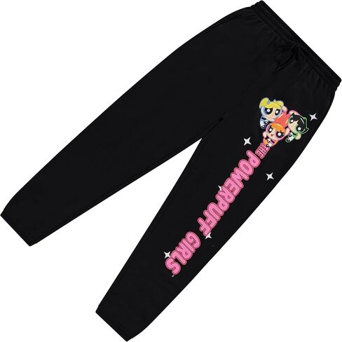 بنطال رياضي للسيدات من POWERPUFF GIRLS - بنطال رياضي Blossom Bubble وButtercup - بنطال رياضي للركض in Kuwait